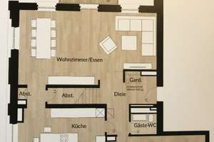 NEUWERTIG Traumhafte 4.5 Zimmer-Maisonette (Rheinnähe) in historischem Gebäude von 1844 – Lambertusstr. 1, 40213 Altstadt, Düsseldorf – Vorschaubild 28