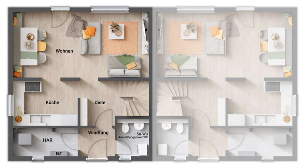 Immobilie in Asendorf - CB Attraktives Doppelhaus in Asendorf für Familien – Modernes Wohnen erleben! - Bild 2