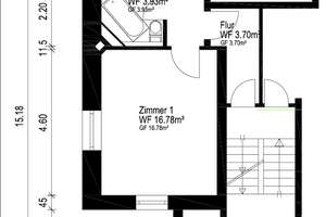 Charmante 2-Zimmer-Altbauwohnung in Herten-Disteln  – 45699 Herten – Vorschaubild 12