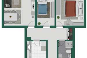 3 Zimmer Wohnung in Nippes – Werkstattstraße 30a, 50733 Nippes (Ortsteil), Köln – Vorschaubild 8