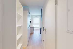 1 Monat mietfrei! Smartes 1-Zimmer-Apartment für Studierende im Quartillion Wiesbaden – Im Rad 15, 65197 Rheingauviertel / Hollerborn, Wiesbaden – Vorschaubild 3