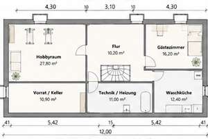 High-End Familien Neubauvilla auf großzügigem Grundstück – Die vollständige Adresse der Immobilie erhältst du vom Anbieter., 81677 Englschalking, München – Vorschaubild 5