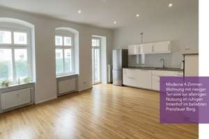 4 Zimmer-Terrassen-Wohnung in Berlin-Prenzlauer Berg