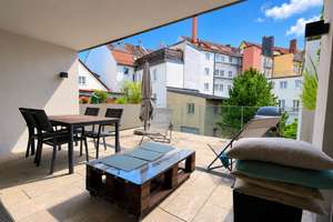 *Ingolstadt Altstadt: 3 Zi., ca. 113 m², Terrasse zum Innenhof & hochwertige Küche*