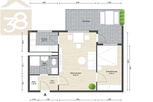 2-Zimmer-Eigentumswohnung als Kapitalanlage in Wolfsburg-Westhagen! Meine Wohnung = Mein Partner! – Die vollständige Adresse der Immobilie erhältst du vom Anbieter., 38444 Westhagen, Wolfsburg – Vorschaubild 10