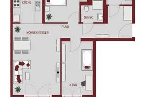 Wohnen mit Charakter: 3-Zimmer-Wohnung in Obermenzing – Die vollständige Adresse der Immobilie erhältst du vom Anbieter., 81245 Obermenzing, München – Vorschaubild 12