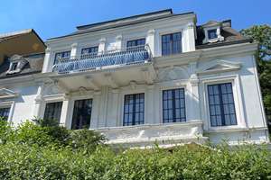 Schöner Elbblick in Hamburg Övelgönne