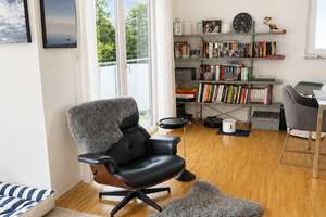 Balkon, Aufzug, Küche - 1,5 Raum Wohnung – 40589 Himmelgeist, Düsseldorf – Vorschaubild 2