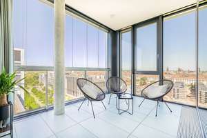 3-Zimmer Luxuswohnung! TOP Lage! Bezugsfertig möbliert mit Sauna! – Ludwig-Erhard-Allee 30, 76131 Südstadt, Karlsruhe – Vorschaubild 7