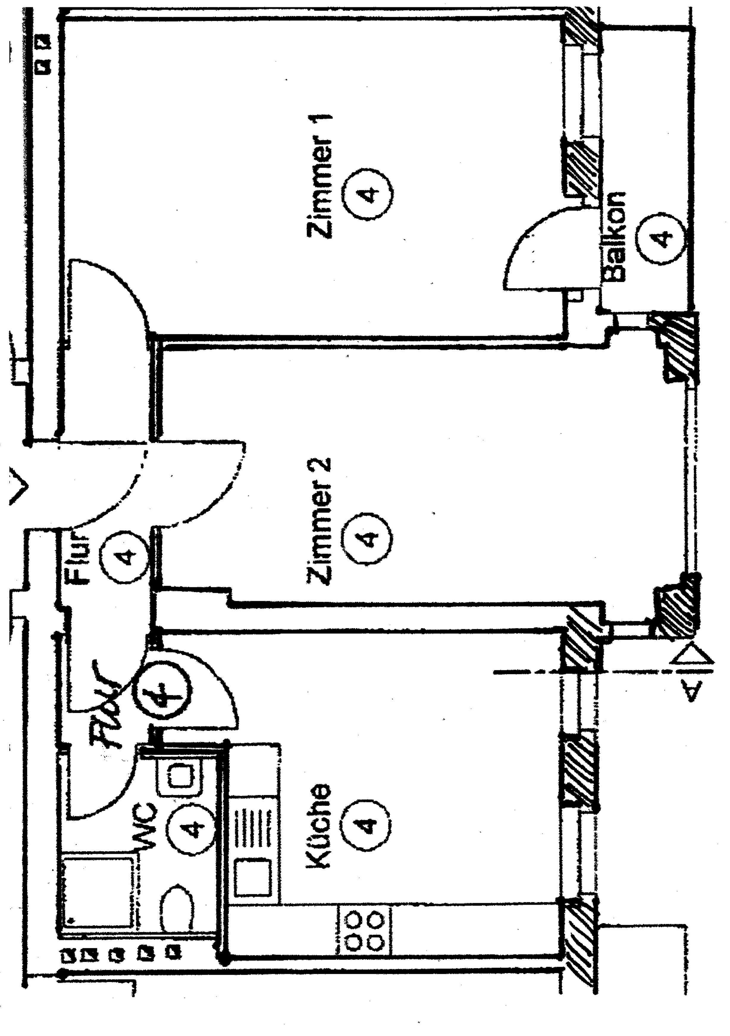 Altbaucharme trifft Potenzial: 2-Zimmer-Wohnung mit Balkon im Samariter Viertel, Friedrichshain, Berlin – Bild 2