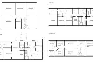 Geräumiges und modernisiertes 11-Zimmer Einfamilienhaus mit Einliegerwohnung und Ferienappartement  – Ansbach (Kreis) – Vorschaubild 31
