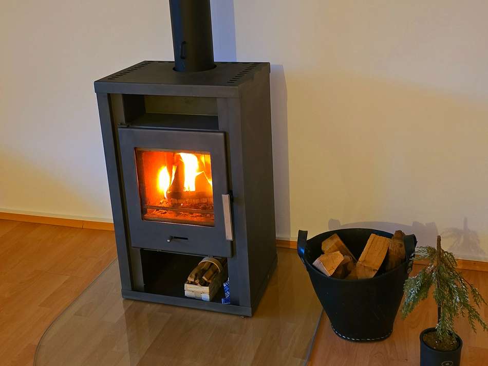 Holzofen Wohnzimmer