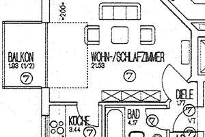 Möblierte 1-Zimmer-Wohnung mit Balkon – Perhamerstraße 37, 80687 St. Ulrich, München – Vorschaubild 4