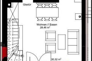 Möblierte 100 qm Doppelhaushälfte mit Garten in Lauben-Heising – Die vollständige Adresse der Immobilie erhältst du vom Anbieter., 87493 Lauben – Vorschaubild 7