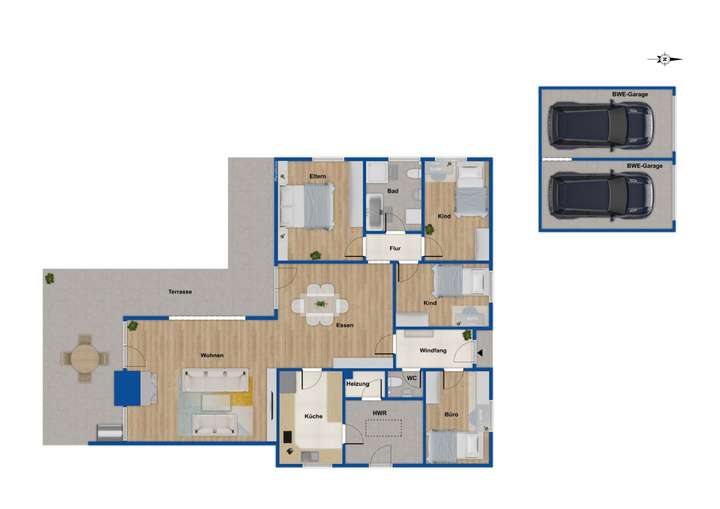 Grundriss Erdgeschoss