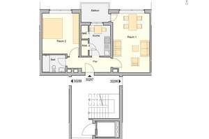 GEWOBAU - Modernisierung einer 2-Zimmer Wohnung