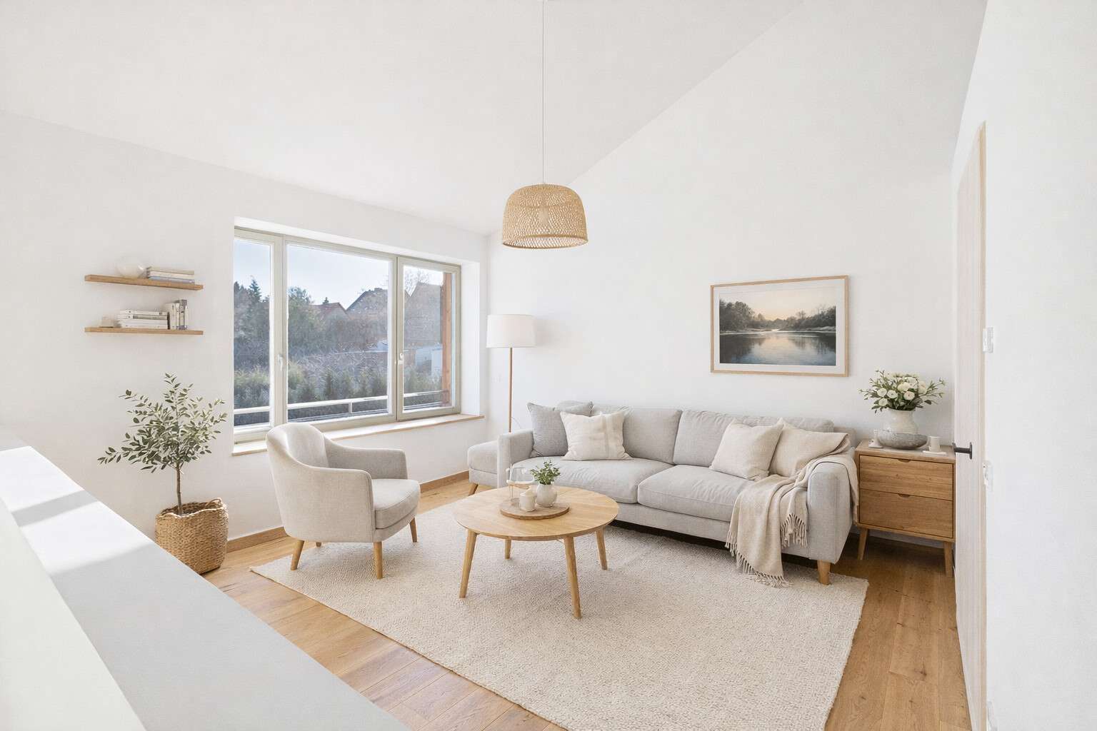 Immobilie in Großwoltersdorf - Wohnen am See – nachhaltiges Reihenhaus in Altglobsow - Bild 0