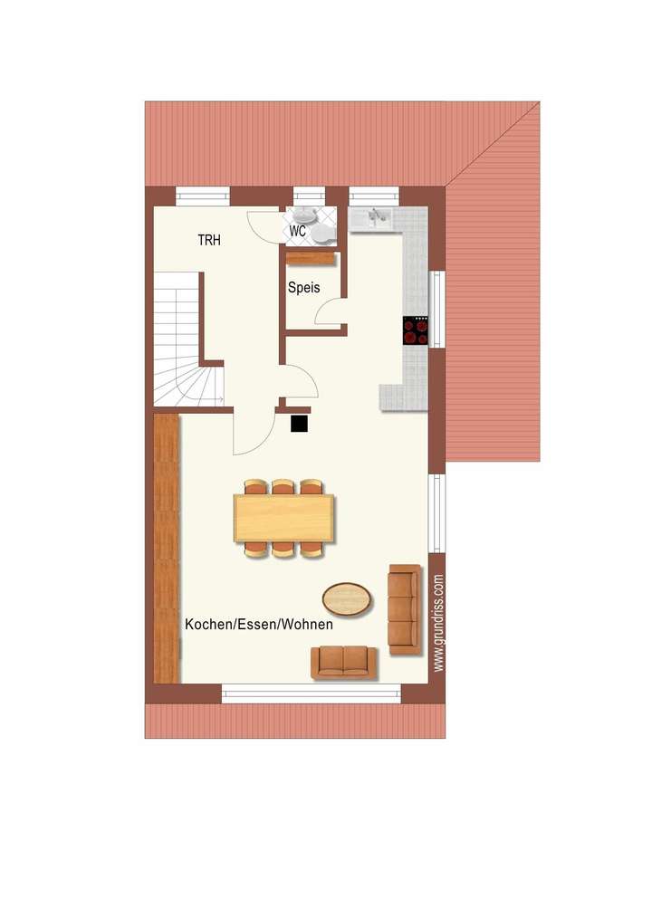 Grundriss Erdgeschoss - nicht 