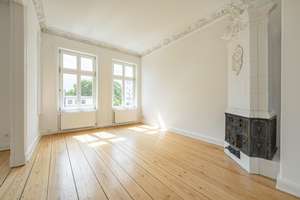 Bezugsfertiger Altbau mit Süd-West-Balkon,  Weitblick & Jugendstil-Charme – Die vollständige Adresse der Immobilie erhältst du vom Anbieter., 20253 Hoheluft-West, Hamburg – Vorschaubild 3