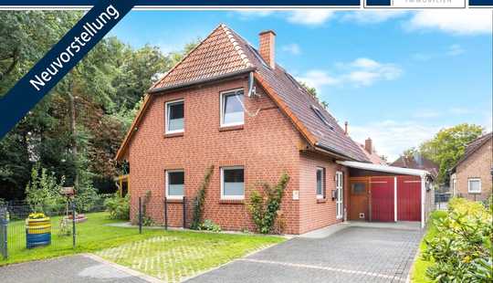 Bild von Familienfreundliches Einfamilienhaus mit Garten im schönen Sillenstede