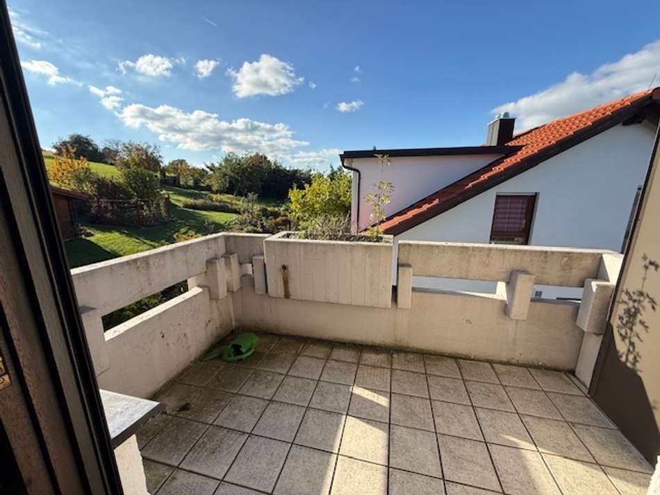 Balkon von Zi. 1 und Zi. 2