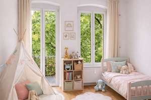 Exklusive Privatsphäre: ganze Etage, 3-Zi-Altbauwohnung mit Balkon! Bezugsfrei 09/2027! – Kiekebuschstraße 3&5, 12555 Köpenick, Berlin – Vorschaubild 2