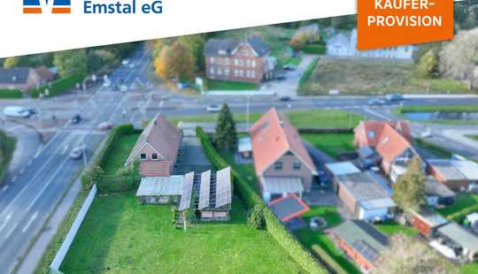 Bild von Wohnen mit Weitblick – vielseitig nutzbares Einfamilienhaus auf großem Grundstück in Papenburg zu ka