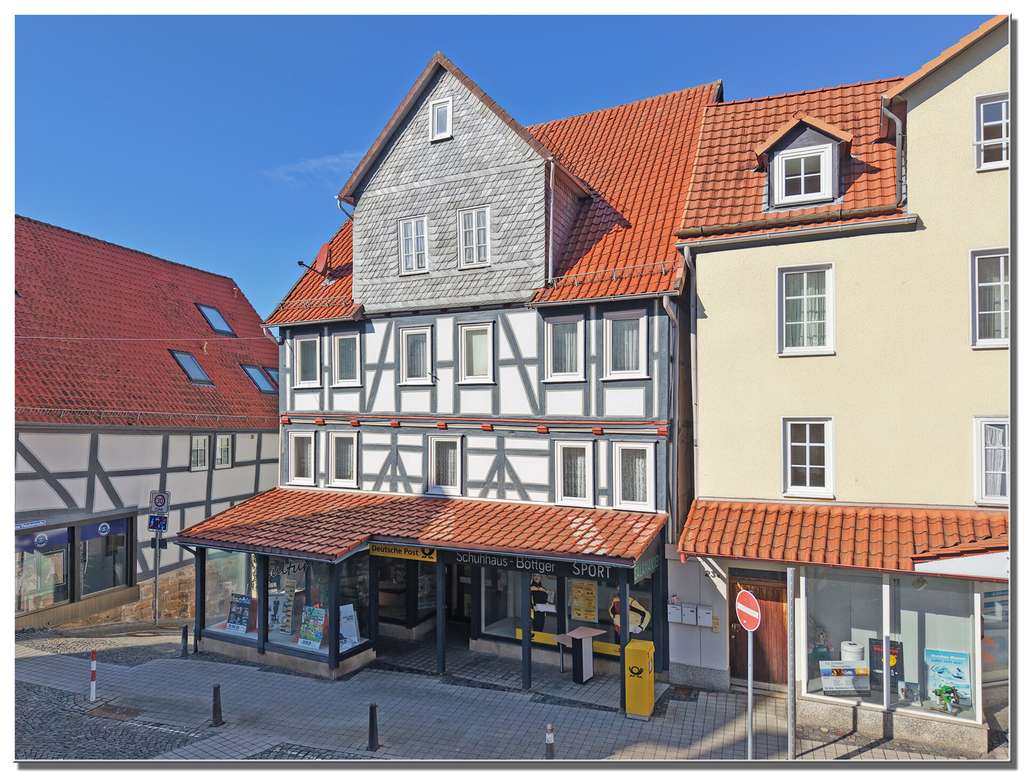 Immobilie in Wolfhagen - Wolfhagen City, Wohn- und Geschäftshaus, frei und nutzbar - Bild 0