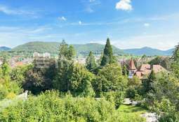 Blick vom Grundstück