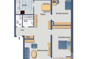 Familien aufgepasst - 83 m³ Wohnung mit 2 Balkonen - provisionsfreier Verkauf – Josef-Gockeln-Straße 7, 51109 Neubrück, Köln – Vorschaubild 18
