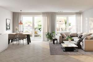 Hochwertige 2-Zi.-Garten-Maisonette mit offenem, großzügigem Raumkonzept in Trudering mit 5% AfA-Ste