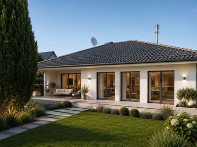 SCHNÄPPCHEN IN TÄFERTINGEN – BUNGALOW MIT GROßEM GRUNDSTÜCK & BAUGENEHMIGUNG FÜR 210 m² WOHNFLÄCHE