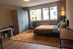 Helle Wohnung mit Balkon und Einbauküche: Geschmackvolle 1-Raum-Wohnung in Stuttgart – Böblinger Straße 39, 70199 Stuttgart – Vorschaubild 1
