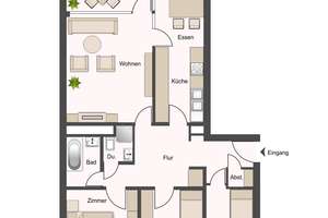 Erhabenes Wohnen mit traumhaftem 180-Grad-Weitblick – 70599 Asemwald, Stuttgart – Vorschaubild 14