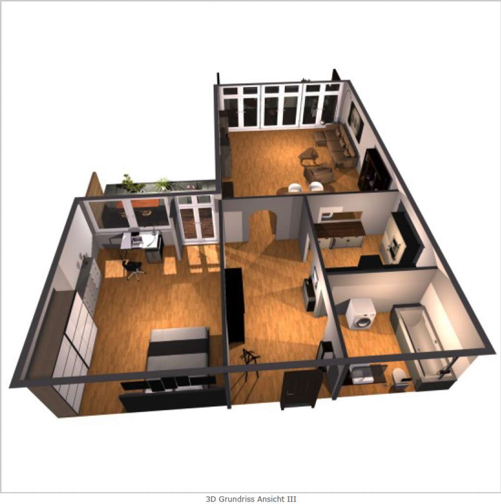 Immobilie in Taufkirchen - 2 Zimmer Wohnung mit 2 Balkone vom Eigentümer - Bild 1