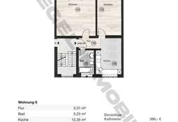 2. Obergeschoss Wohnung 6