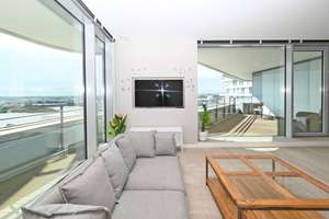 Exklusive 2-Zi-Wohnung im Marco-Polo-Tower - Hafen City mit großer Terrasse und Conciere-Service – Am Strandkai 3, 20457 HafenCity, Hamburg – Vorschaubild 6