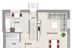 Frankfurt - Frankfurter Berg: Reihenendhaus in ruhiger Lage mit Potential zur Erweiterung – 60433 Frankfurter Berg, Frankfurt am Main – Vorschaubild 10