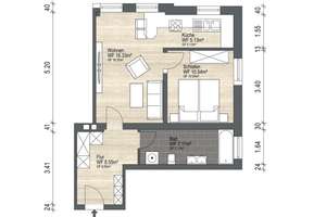 +++ Sofort bezugsfrei! 2-Zimmer-Wohnung im Jugendstil mit Einbauküche im Herzen von Löbtau +++ – Die vollständige Adresse der Immobilie erhältst du vom Anbieter., 1159 Löbtau-Nord, Dresden – Vorschaubild 17