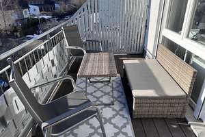 Stilvoll möbliertes 4-Zimmer-Reihenhaus mit Südgarten – flexible Mietdauer (1–24 Monate) in Haar