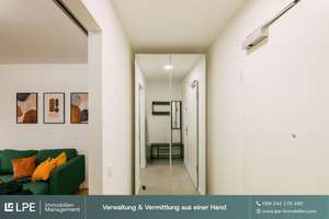 ⓁⓅⒺ Neuhausen entdecken und zuhause fühlen Hochwertig möblierte 2-Zimmer-Wohnung | Frei ab 01.11. – 80634 Neuhausen, München – Vorschaubild 6
