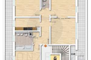 Panorama-Penthouse mit Weitblick: 4 Zimmer mit EBK & TG – Gohliser Straße 32, 1159 Löbtau-Nord, Dresden – Vorschaubild 2