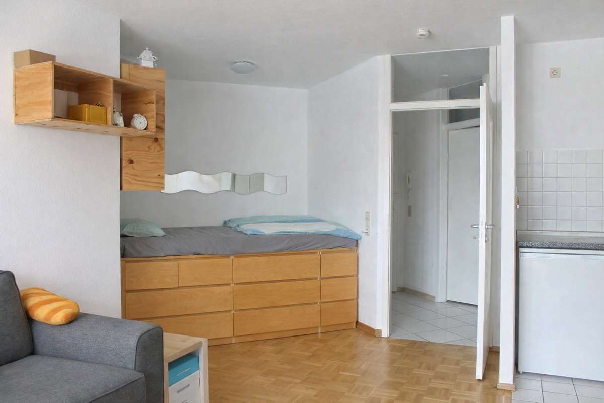 Immobilie in Darmstadt - Knallerpreis wegen Erbpacht - schicke vermietete 1-Zimmer-ETW - Bild 0