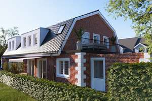 Neubau: 2-Zimmer-Wohnung mit Balkon auf rückliegendem Grundstück am Flötenteich – Die vollständige Adresse der Immobilie erhältst du vom Anbieter., 26125 Nadorst, Oldenburg (Oldenburg) – Vorschaubild 3