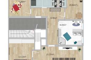 Graziles Wohnwohlfühl- und Geschäftshaus in Limbach-Oberfrohna – Die vollständige Adresse der Immobilie erhältst du vom Anbieter., 9212 Limbach-Oberfrohna – Vorschaubild 10