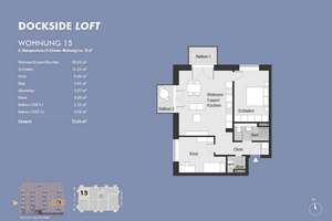 DockSide Loft -  Ihre Träume Wirklichkeit werden lassen – Die vollständige Adresse der Immobilie erhältst du vom Anbieter., 68159 Innenstadt/Jungbusch, Mannheim – Vorschaubild 13