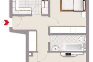 Modernisierte Etagenwohnung mit Balkon in Wuppertal 
Ideal für Singles und Paare – Die vollständige Adresse der Immobilie erhältst du vom Anbieter., 42279 Oberbarmen, Wuppertal – Vorschaubild 19