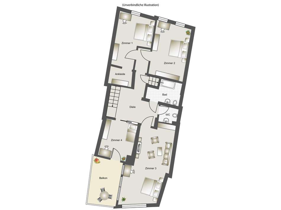 Kanzleistraße Dachgeschoss