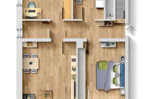 HEGERICH: Ankommen und wohlfühlen: Lichtdurchflutete Wohnung mit Balkon ins Grüne – Die vollständige Adresse der Immobilie erhältst du vom Anbieter., 90765 Ronhof, Kronach, Fürth – Vorschaubild 10