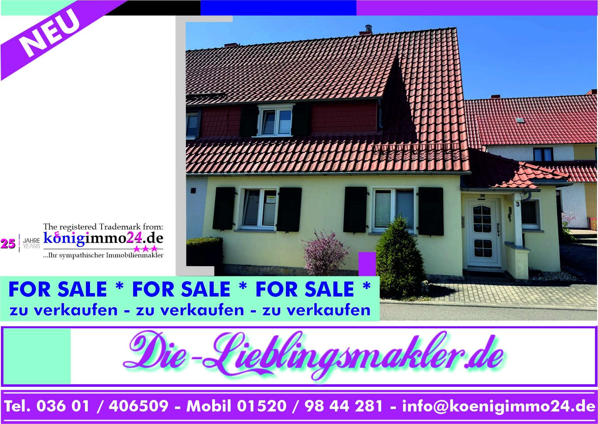 Hüpstedt | Charmante Doppelhaushälfte | separater Garten | Garage | ruhige Ortsrandlage, Eichsfeld Kreis – Bild 1